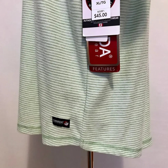 Canada Weathergear NWT Striped Short Sleeves Shirt Men XL - Picture 7 of 12